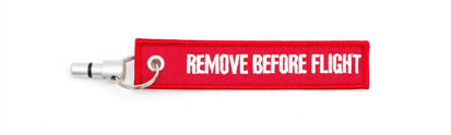 Remove before flight plug